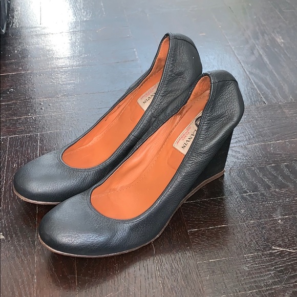 Lanvin Wedge Heels - Picture 1 of 6